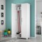 armoire blanc 2  porte melamine