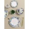 SET SERVICE DE TABLE 20 PCS  FLORAL  DONNA ALICE