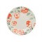 SET SERVICE  DE TABLE  20 PCS   A POIS PECHE  DONNA HOLAMBRA